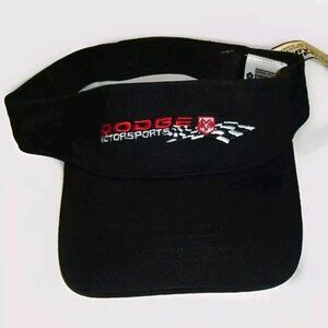Dodge Motorsports Nascar Vintage Visor Hat Cap Car Automobile New Tags